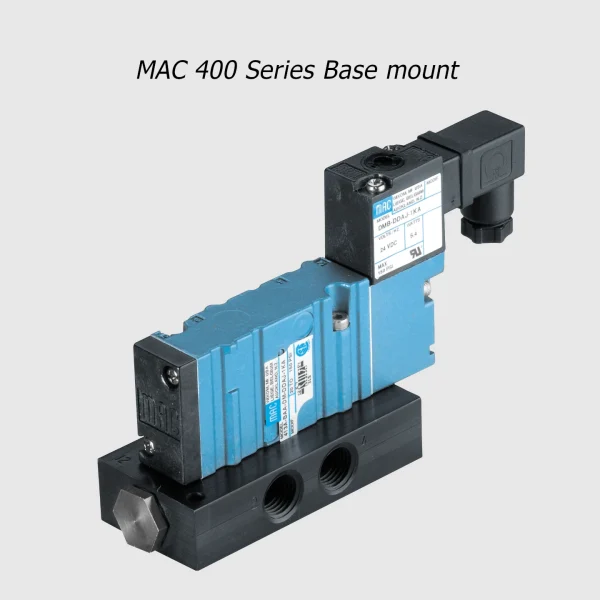 MAC 400 Series solenoid valve 5/2-5/3, 1/8”- 1/4”, 1100Nl/min - Image 5