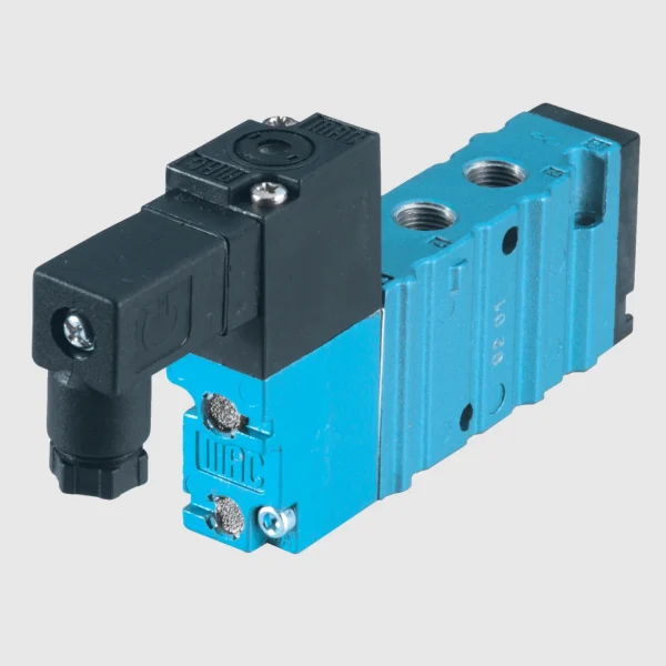 MAC 400 Series solenoid valve 5/2-5/3, 1/8”- 1/4”, 1100Nl/min - Image 4
