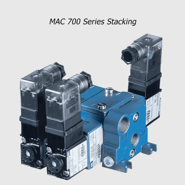 MAC 700 Series solenoid valve 4/2, 1/8”-1/4”, 700Nl/min - Image 4