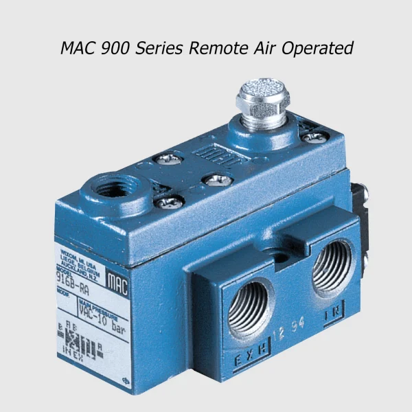 MAC 900 Series solenoid valve 4/2, 1/8”-1/4”, 1400Nl/min - Image 5
