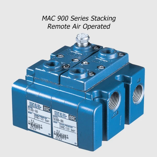MAC 900 Series solenoid valve 4/2, 1/8”-1/4”, 1400Nl/min - Image 6