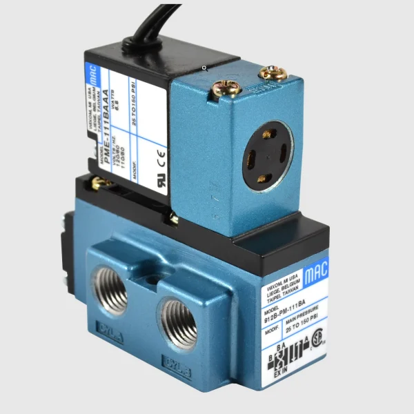 MAC 900 Series solenoid valve 4/2, 1/8”-1/4”, 1400Nl/min