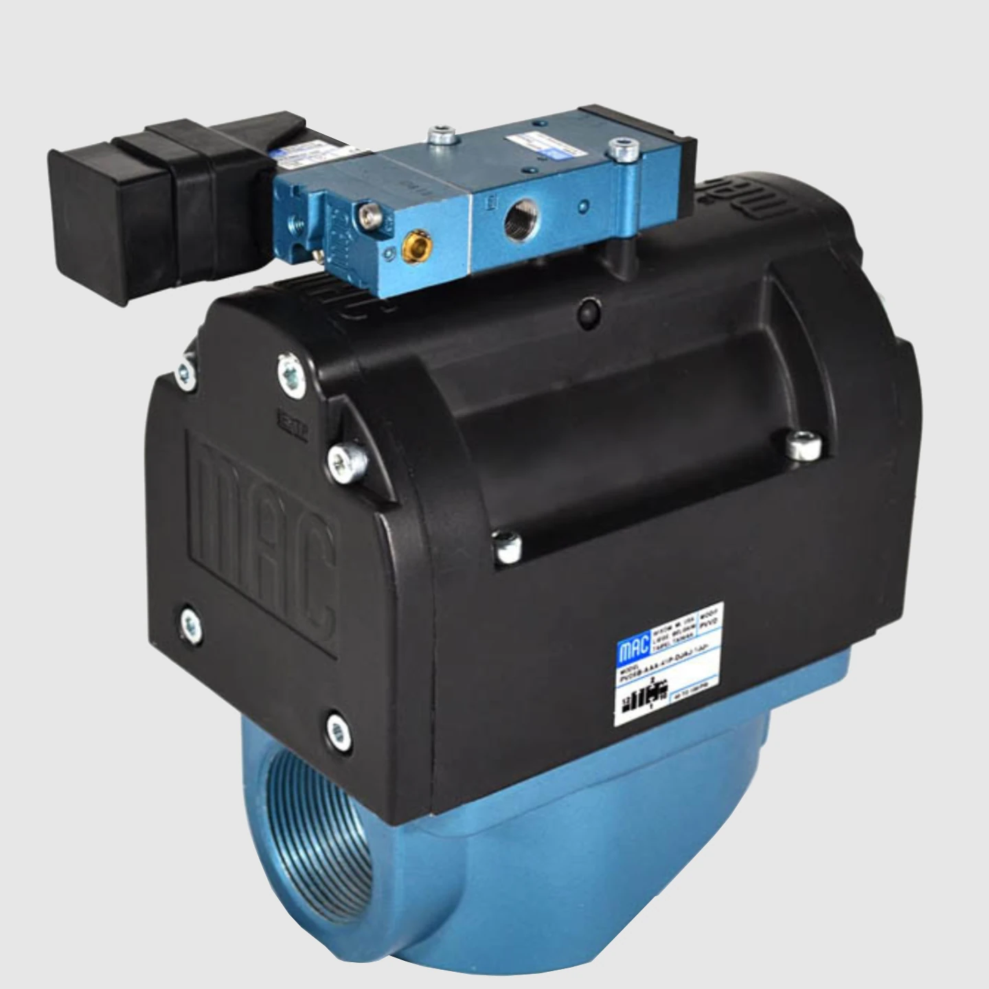 MAC PV03 Série électrovanne 2/2, 3/4”-1”, 24.000Nl/min