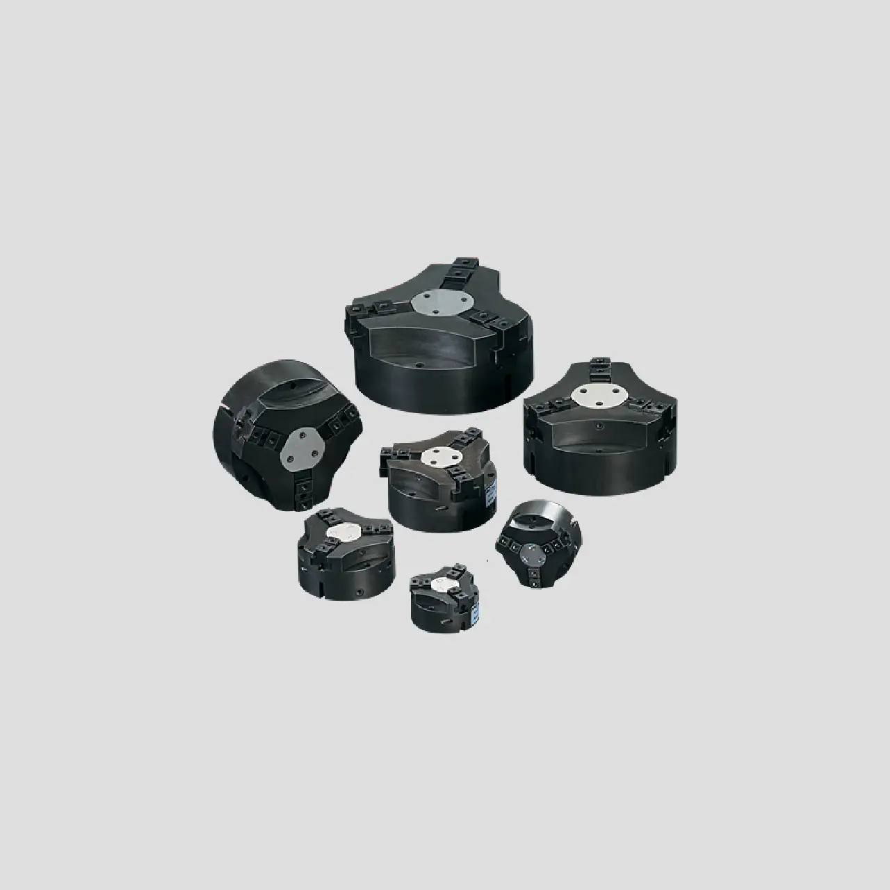 Series GRT Parallel Pneumatic 3-Jaw Gripper