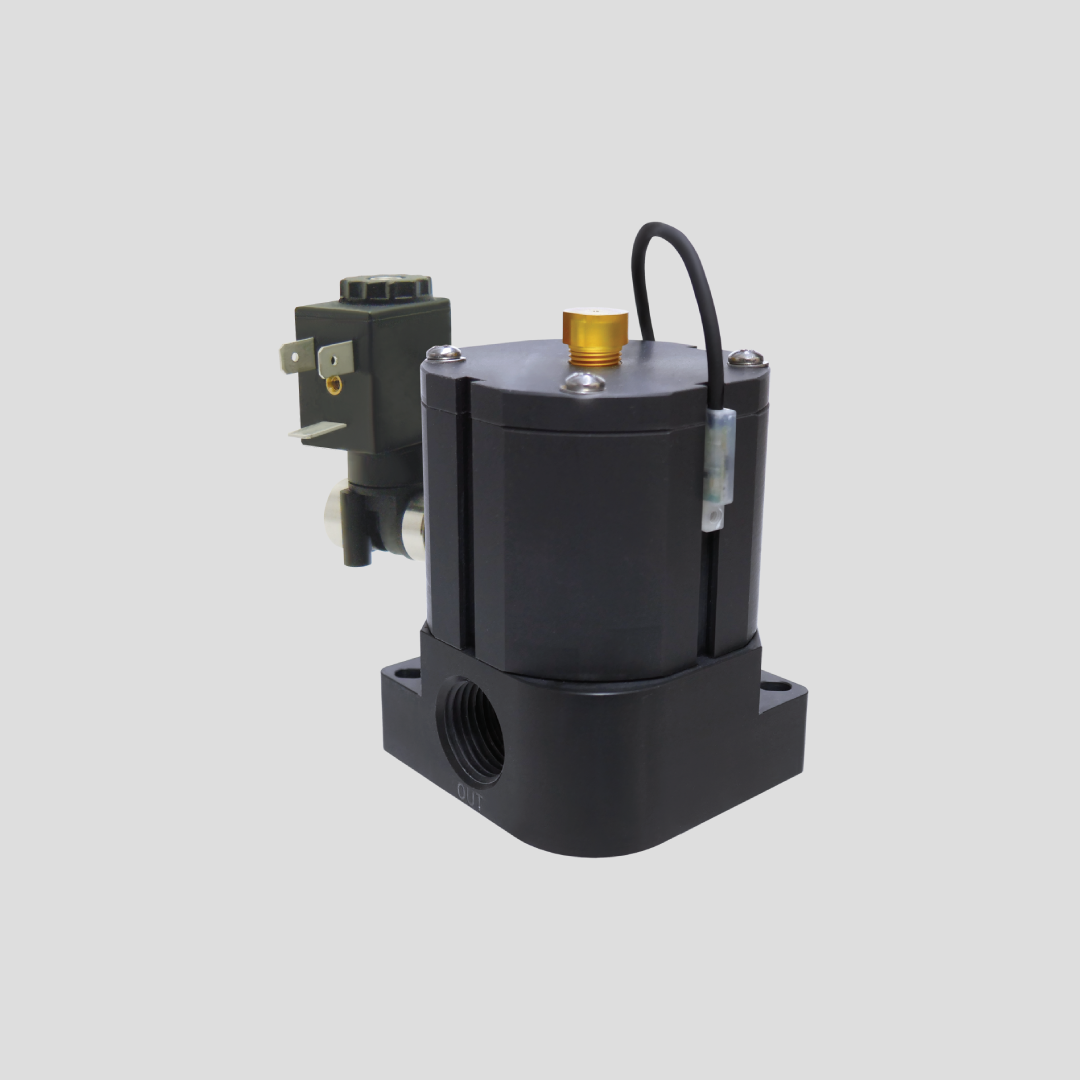 Series APVS08 APVS08 is een luchtgestuurd 2-wegventiel met gescheiden media. Het is een membraanventie