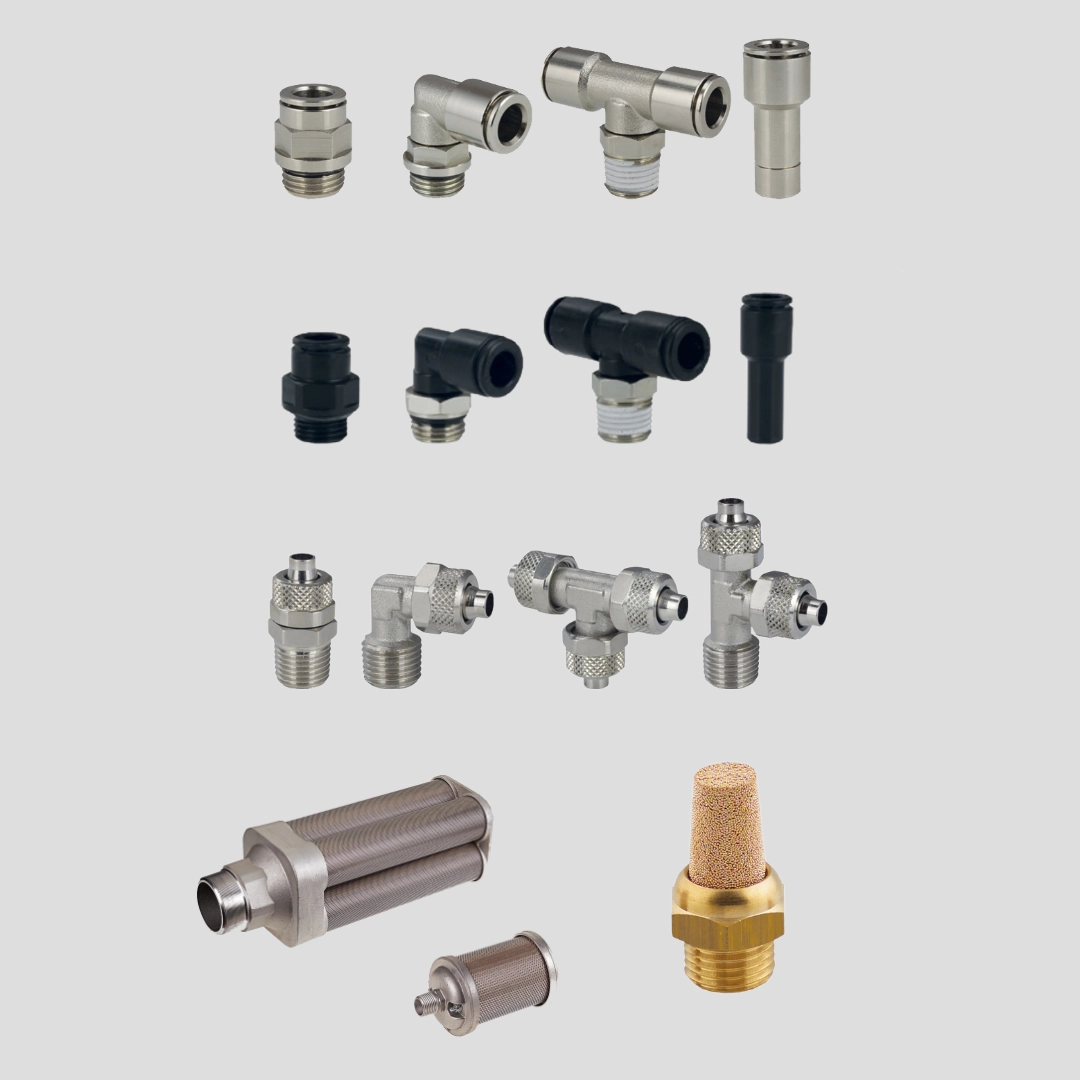 Koppelingen & geluiddempers