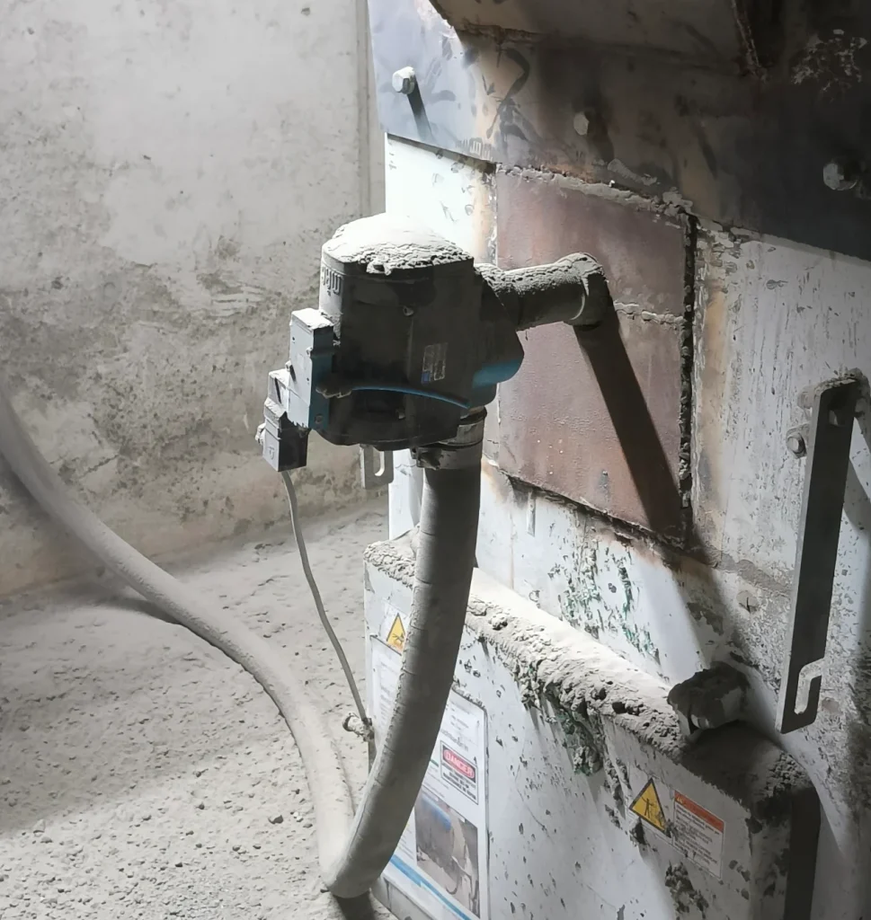 Onderhoud mac ventiel op machine