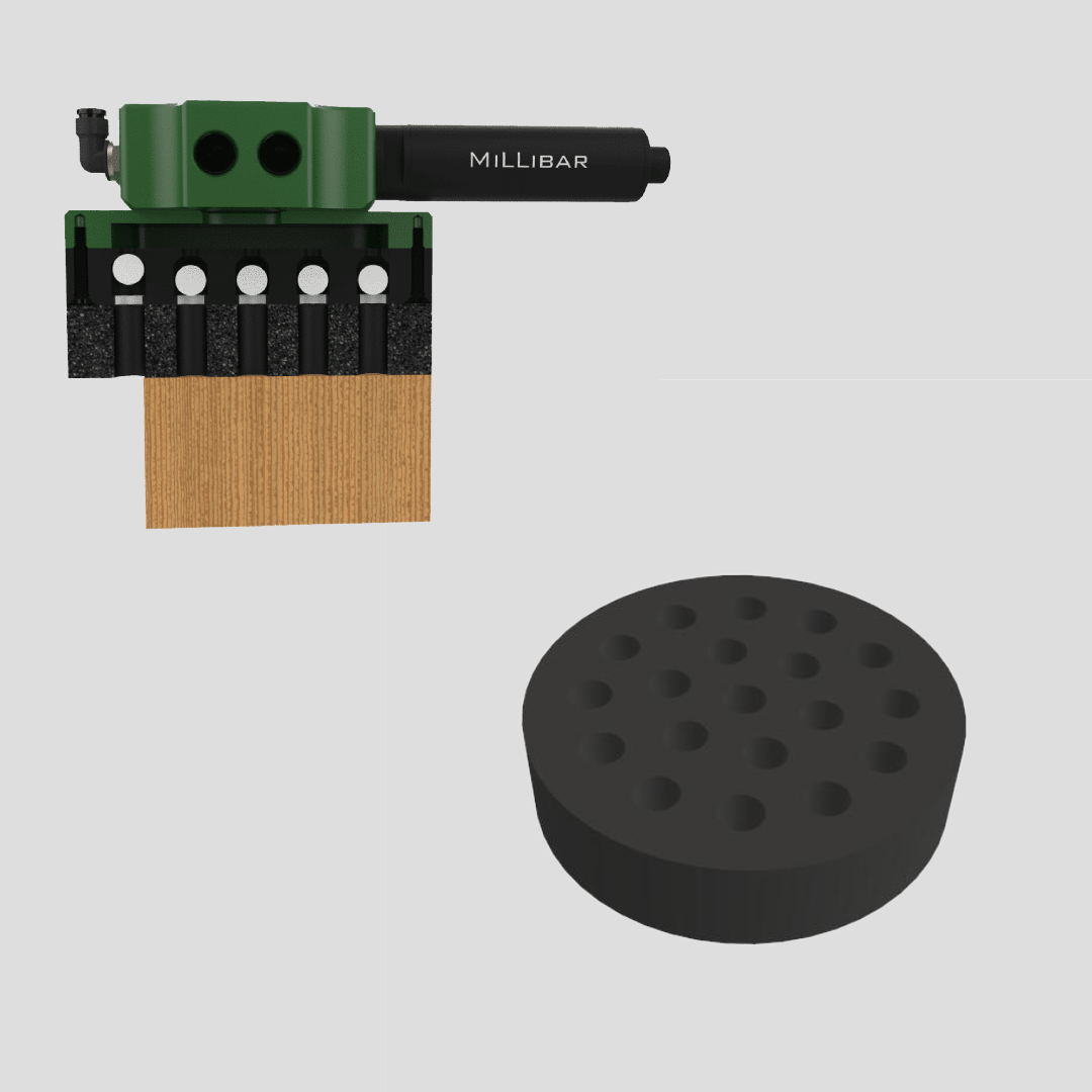 PGVG-GR cirkel schuimrubber