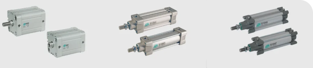 Pneumatische cilinders of actuators